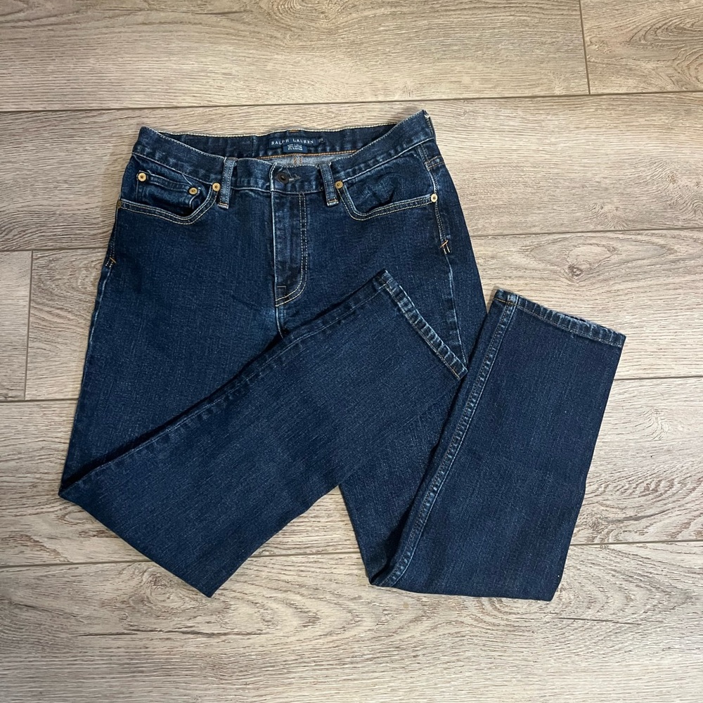 MENS RALPH LAUREN 650 BLUE JEANS AMAZING CONDITION SIZE 29